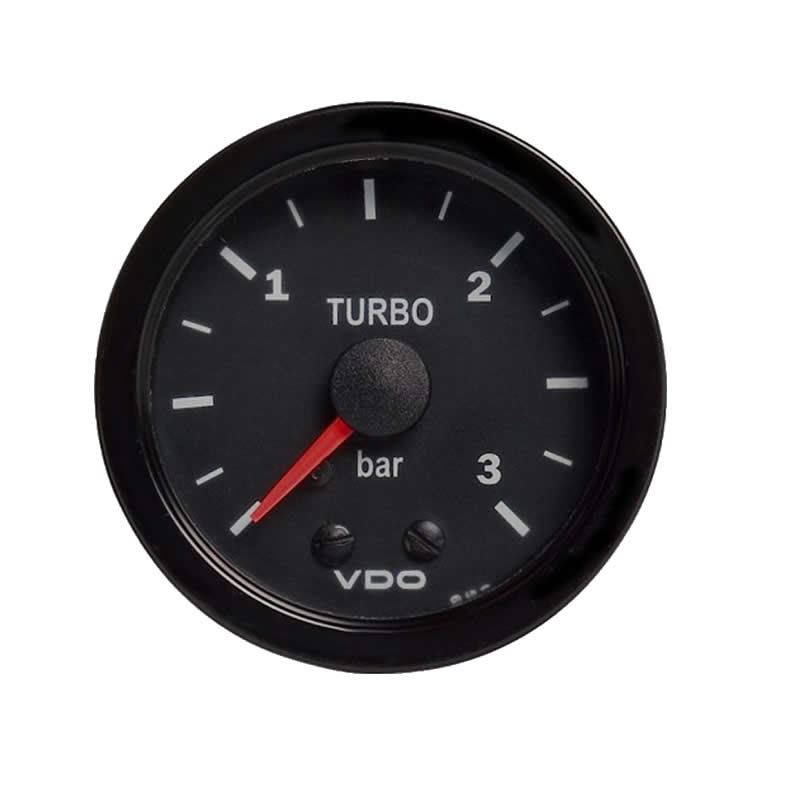 vdo turbo boost gauge mechanical 3 bar